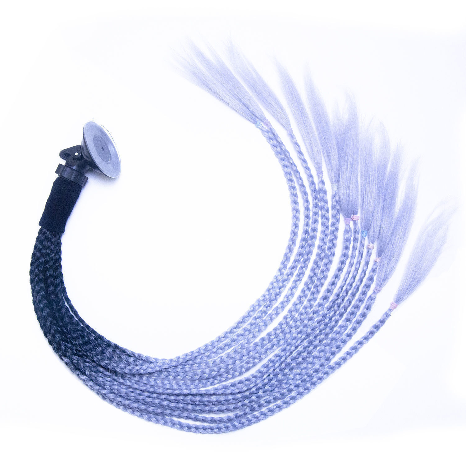Helmet riding dreadlocks men and women decorations pigtails braids wig