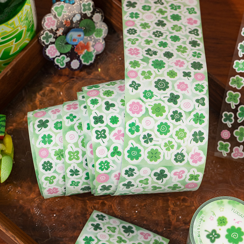 Cinta troquelada de ocio para curar la serie Time