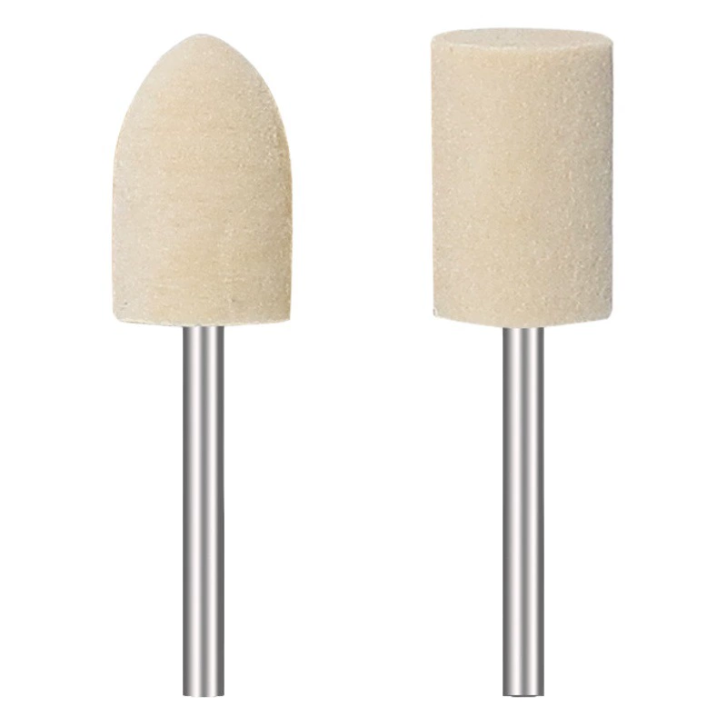 Шерстяная Шлифовальная головка электрическая Шлифовальная головка западногерманская шерстяной круг Форма металлическая Нефритовая полировальная Шлифовальная головка Ручка 2,35 мм, ручка 3,0