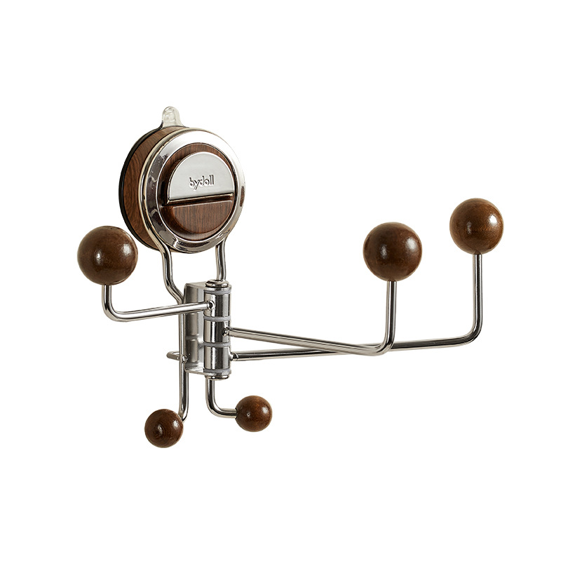 Bydoll gancho de ventosa al vacío pared de estilo antiguo baño pared puerta trasera sin perforación gancho para ropa de carga fuerte