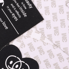 Original self-adhesive embroidery patches for leather jackets, down jackets, hole repair patches, letter printing badges, accessories fabric patches