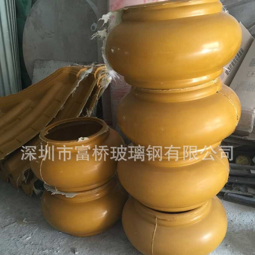 大量现货玻璃钢罗马柱底座 玻璃钢异形造型 玻璃钢工艺品