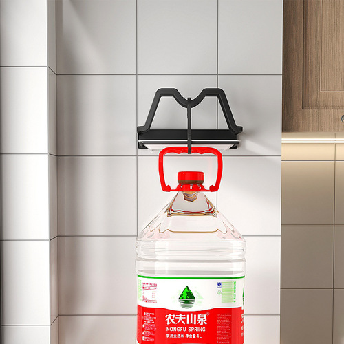 Pot Lid Rack without Drilling Wall-Hanging Kitchen Shelf Organizer Wall Mount Cutting Board Placement Stand