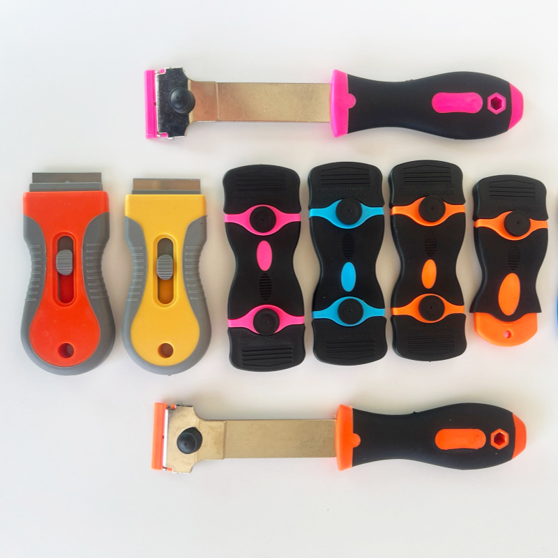 单头塑料铲刀汽车玻璃贴膜清洁除胶去粘小刮刀小铲子刀片去胶工具