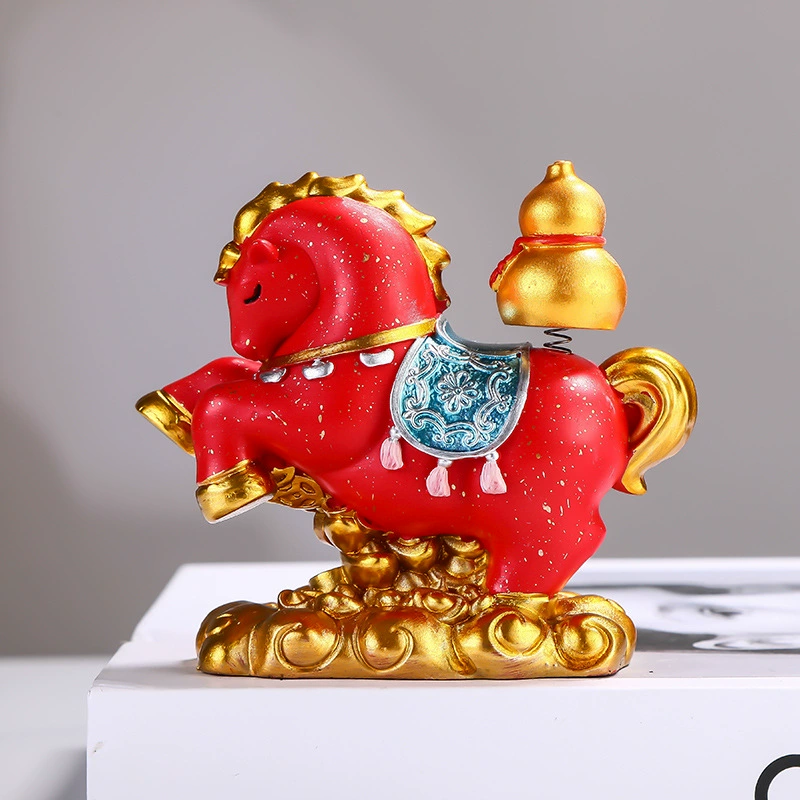 Cute mascot, table pony, Birthday gift, year mascot