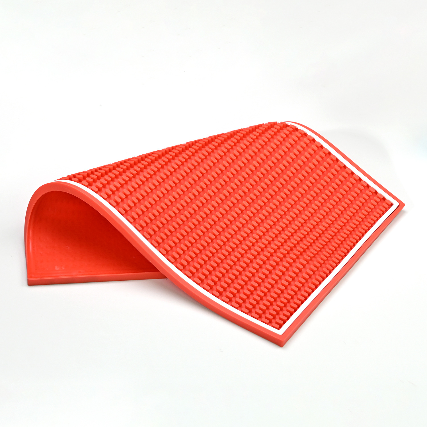 대형 45*30*1cm 빨간색 흰색 테두리
