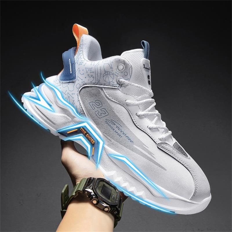 Four Seasons sneaker Men's Youth student fashion shoes casual shoes outdoor travel shoes basketball shoes daddy shoes men's shoes