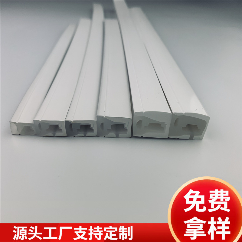 厂家直供侧发光霓虹灯硅胶套管 1018带扩散防水霓虹灯带柔性套管