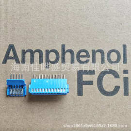 66226-030LF【FCI /Amphenol安费诺】刺破式端子2.54mm间距胶壳