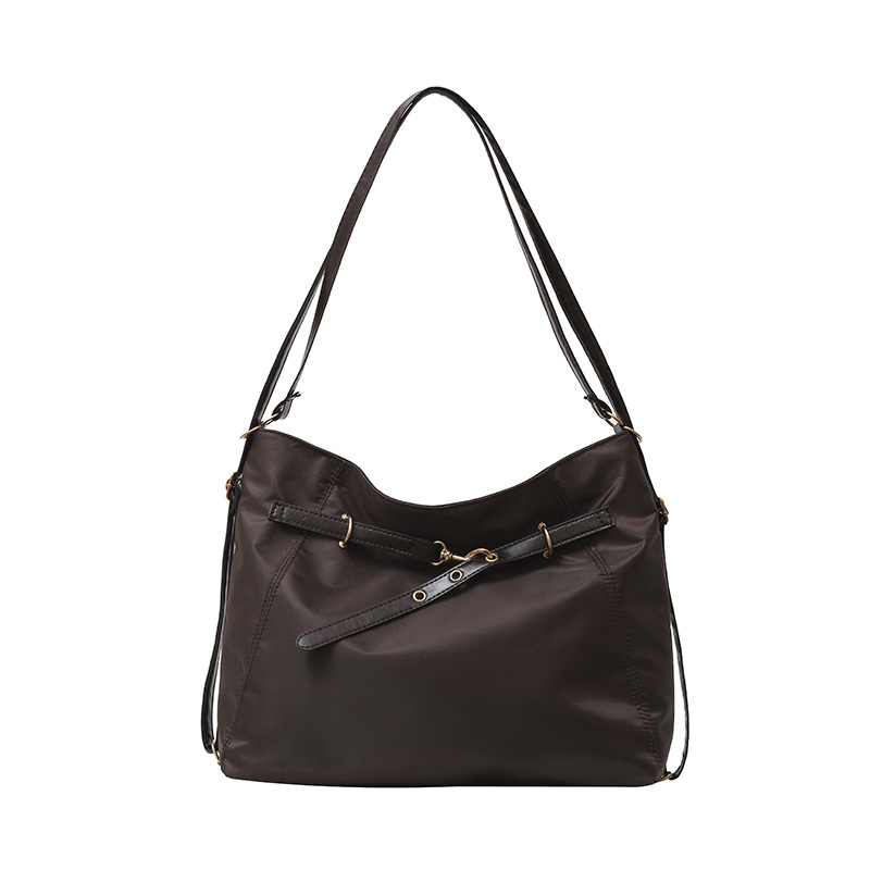 Tote bolso para mujeres otoño y invierno 2024 nueva mochila de gran capacidad mochila de viaje de color contraste mochila