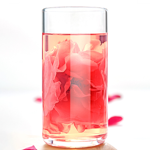 Premium Gift Boxed Flower Tea - Yunnan Heirloom Red Rose Dried Flowers  Whole New Flowers Large Double Blooms Edible Rose Petal Tea Garnish