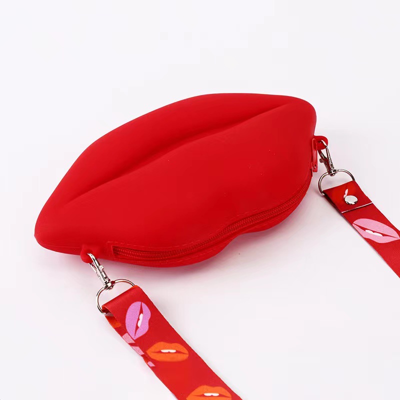 Women's Silica Gel Solid Color Cute Zipper Coin Purse display picture 5