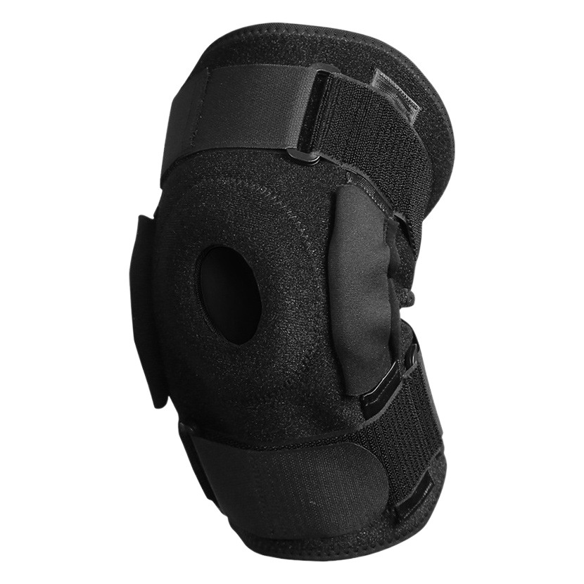 Deportes rótula de acero placa de acero plegable reforzado soporte rótula absorción de choque de silicona Correa antideslizante protección de la presión