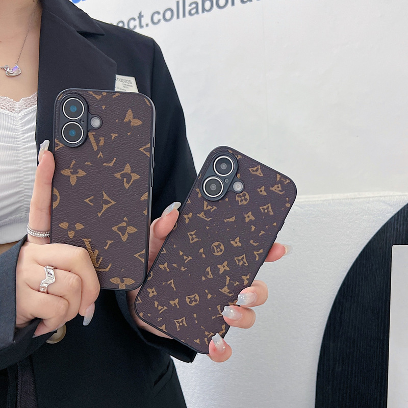 トレンドブランド 老眼鏡風 穴あき iPhone 16 Pro Max 高級感 iPhone 15 Pro ライトラグジュアリー 全面保護スマホケース|undefined