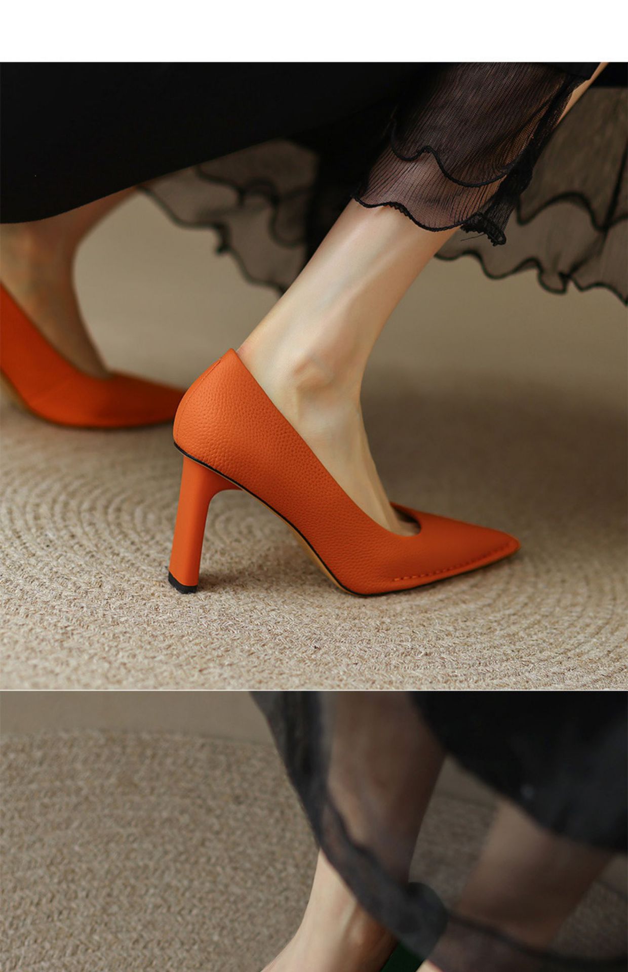 Women's Elegant Solid Color Point Toe Pumps display picture 1