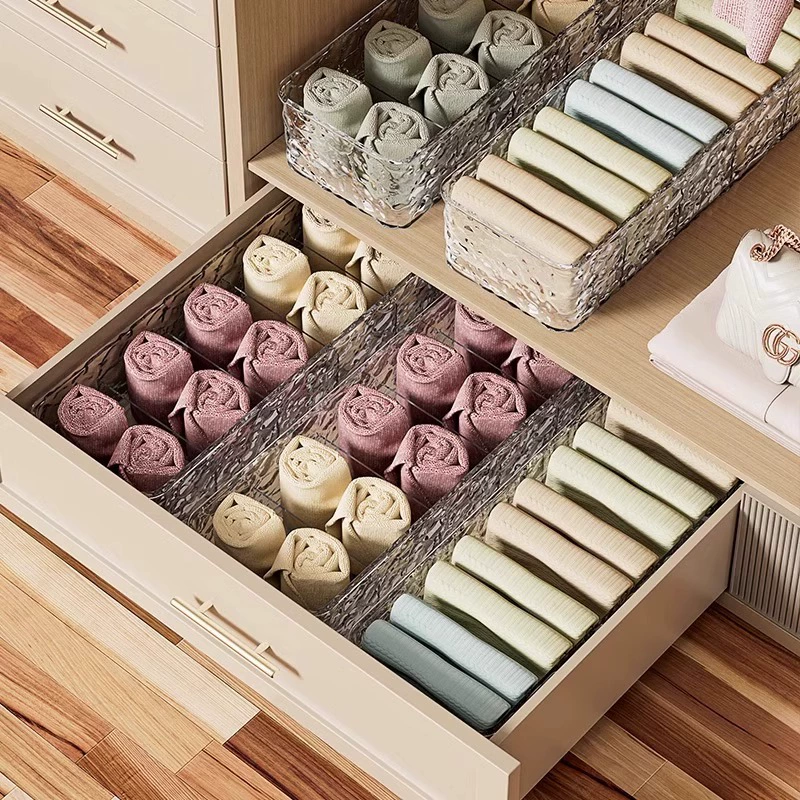 Socks, storage box, underwear, capacious storage system
