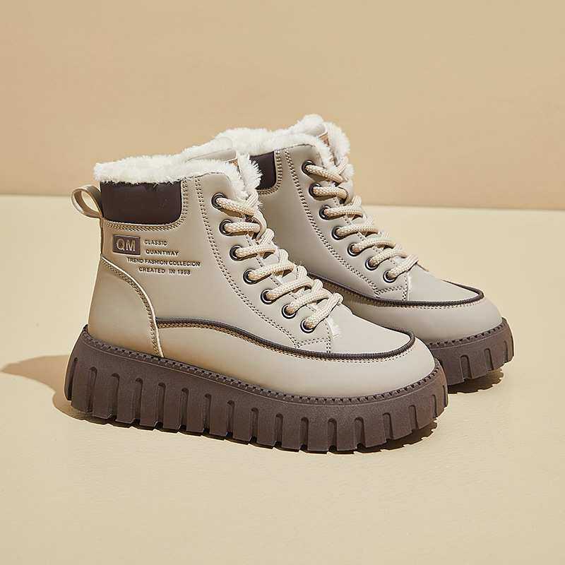 Botas Martin con Forro Térmico para Mujer KT2816, Capellada de PU y Suela de Caucho, Térmico image 6