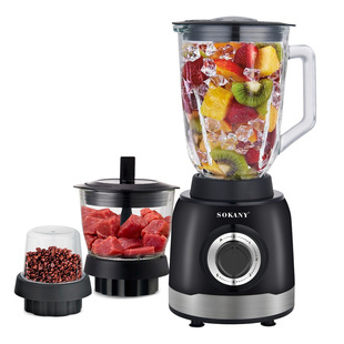 Factory Direct Sales English Juicer Glass Food Blender Two-In-One Health Cooking Machine Cross-Border Grinder