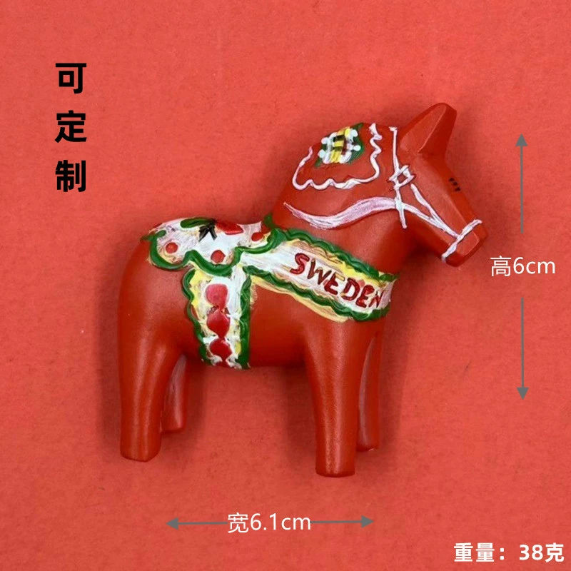 Three dimensional magnetic fridge magnet, souvenir, new collection