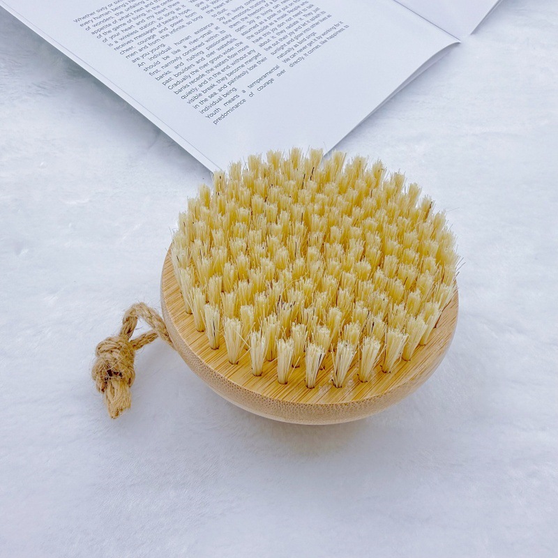 Punto transfronterizo, baño, cepillo de ducha, espalda, exfoliante, bambú, cepillo de espalda, cepillo de baño, espalda, artefacto