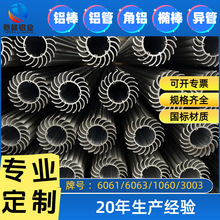 广东LED车灯铝型材现模6063铝合金大灯散热器型材 车灯散热片铝材