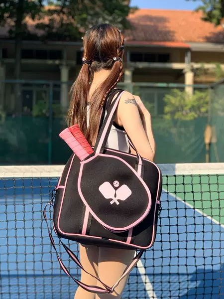 Amazon In-Stock Neoprene Waterproof Large-Capacity Unisex Pickleball Bag Multifunctional Crossbody Pickleball Racket Bag
