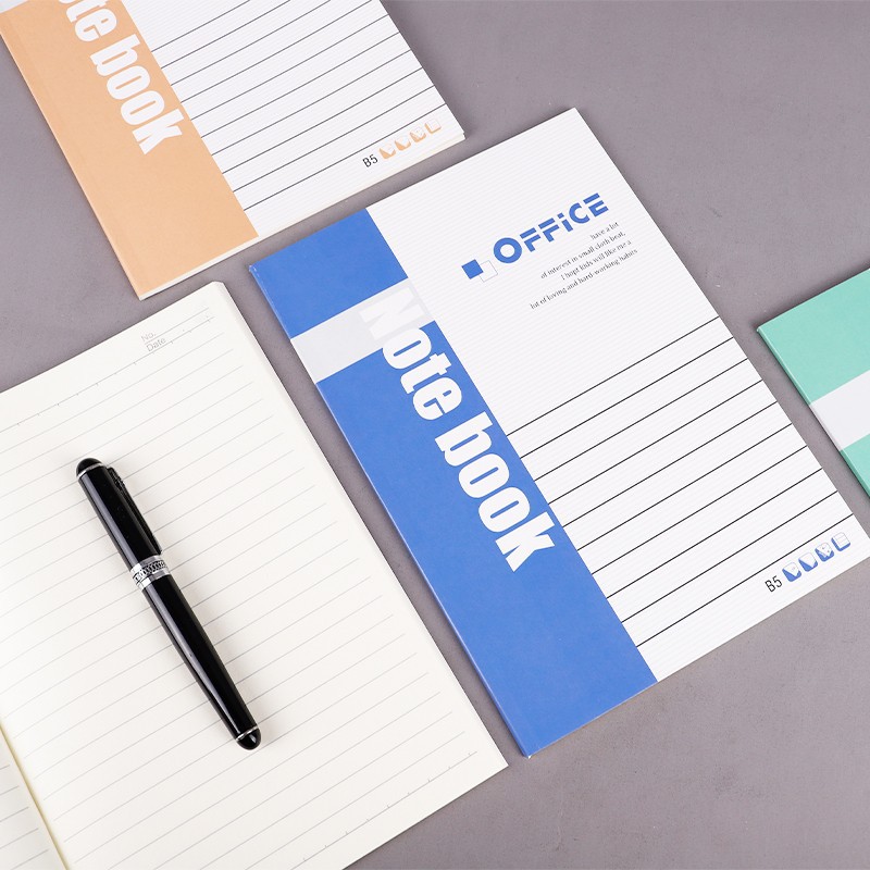 100 descuento fábrica de libros de copia suave en Stock Oficina cuaderno A5 diario al por mayor reunión de registro Bloc de notas