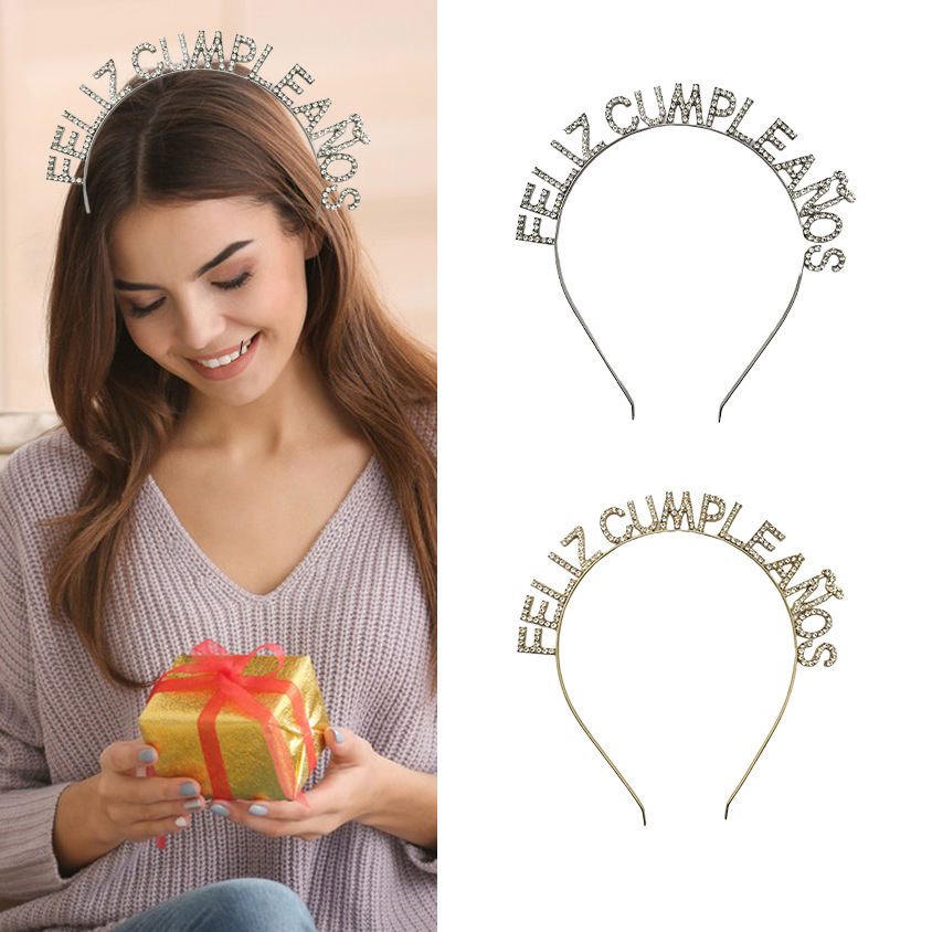 Feliz Cumpleaños Fiesta de cumpleaños en español Jewelry Regalo
