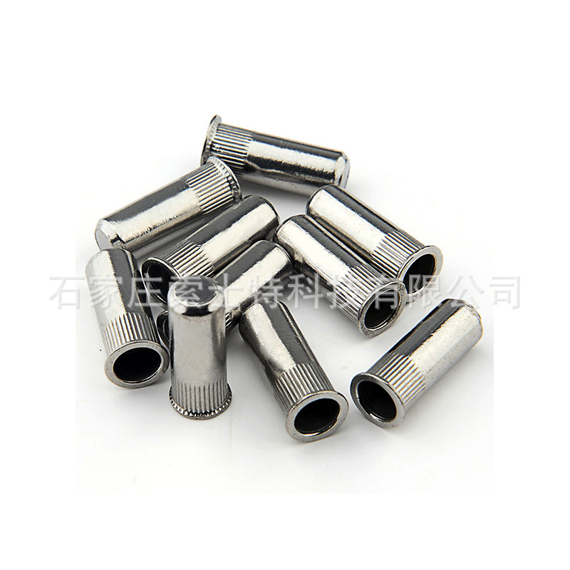 304不锈钢平头半六角小头沉头盲端拉铆螺母m4m5m6m8m10盲端专用