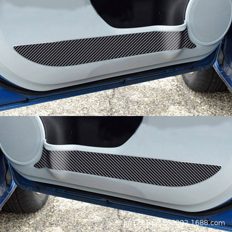 Подходит для двери Toyota AUQA, анти-ударная накладка, наклейки для украшения интерьера автомобиля, модификация, расходные материалы