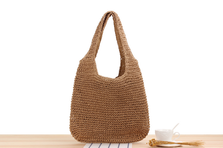 Women's Large Spring&summer Straw Vacation Straw Bag display picture 2