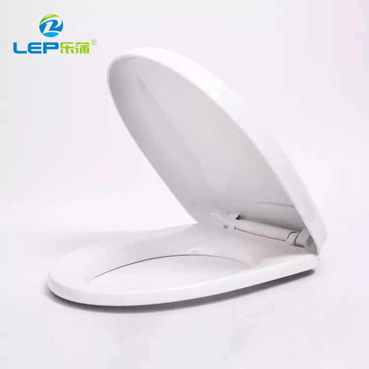 塑料缓降白色马桶盖 U型18寸塑料马桶盖