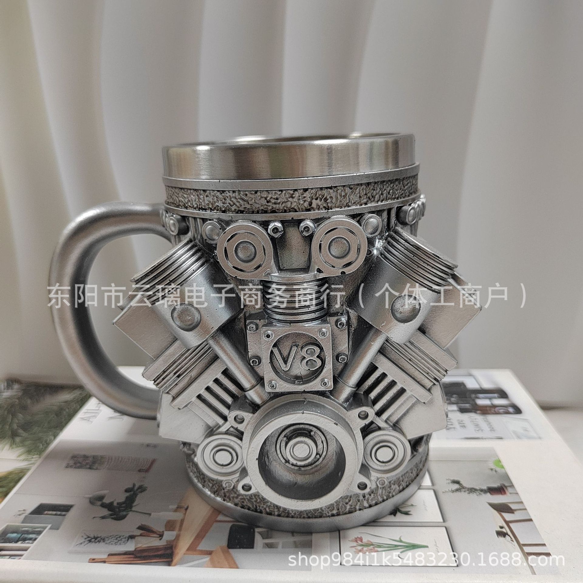 Nuevos productos de taza transfronteriza, estaciones independientes, nuevos productos de resina de barra irlandesa con forro interno, adornos de taza