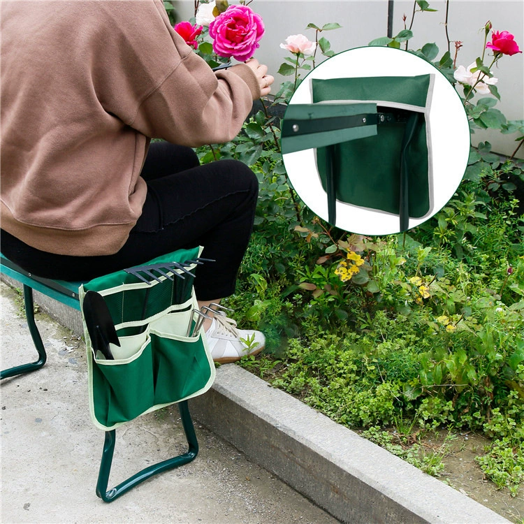 Набор инструментов для садового стула на коленях Губка подходит для складной сумки для стула Сумка для хранения инструментов для садовой фурнитуры