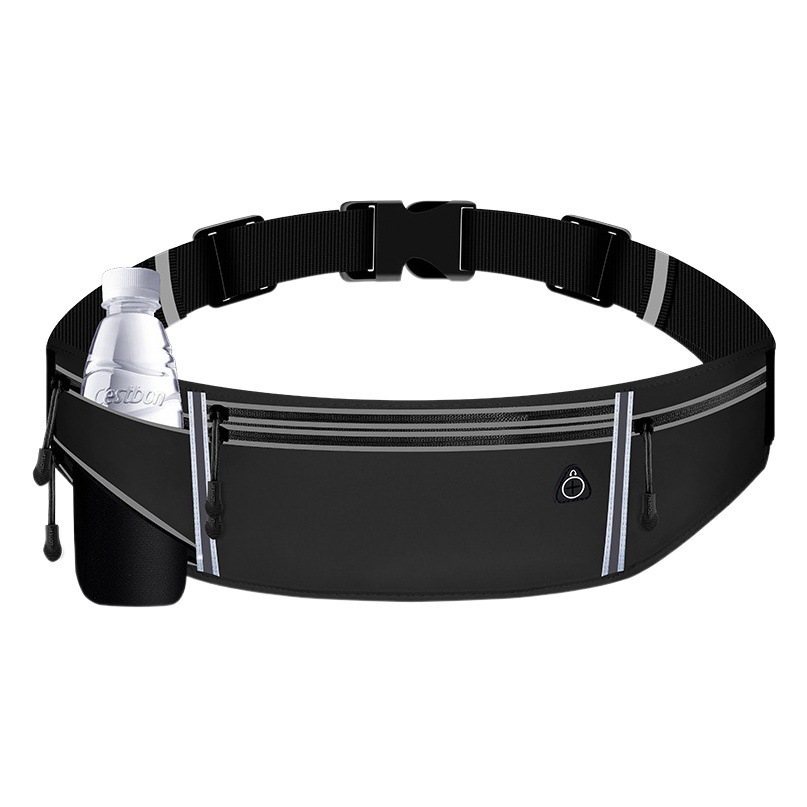 Bolsa de cintura deportiva equipo de correr para hombres bolsa de cintura para teléfono móvil CINTURÓN DE hervidor multifuncional ultrafino para mujer bolsa de fitness impermeable al aire libre