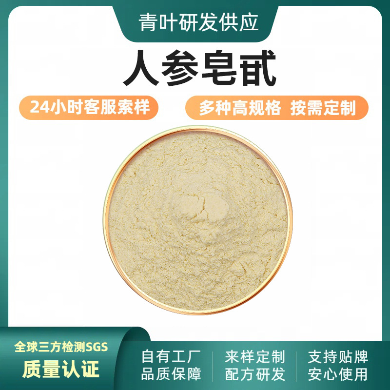 人参皂甙人参粉人参提取物人参茎叶皂苷单体Rb1Rg1rh2 多规格