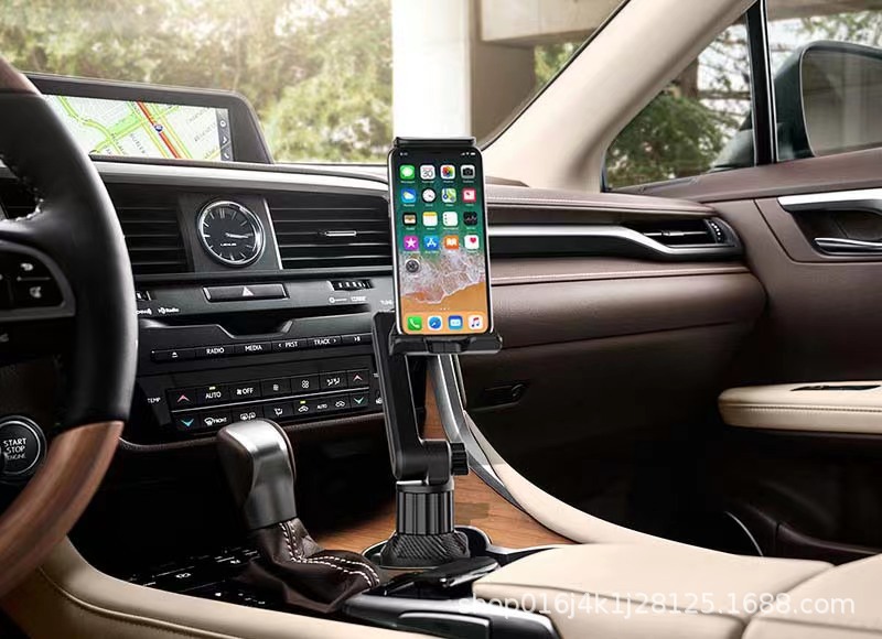 Car Cup Holder Long Joint Tablet Phone Mount