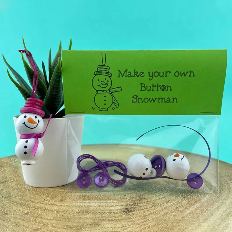 跨境Button Christmas decoration set DIY纽扣圣诞装饰套装|undefined