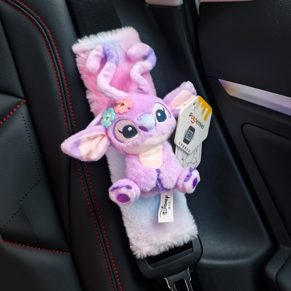 Protector de Hombro para Cinturón de Seguridad Felpa para Coche