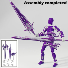新しいラッキーフォーティーン戦斧シリーズクロスボーダーラッキードール13関節可動3Dプリント第3世代ダミードールD