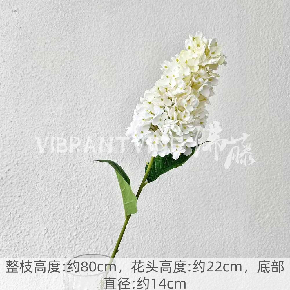 Arreglo de flores de guía de diseño de bodas blanco Arreglo de flores de guía Sala de estar del hotel Decoración de flores falsas Fábrica de flores artificiales al por mayor