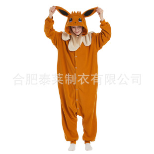 Cross-Border Cartoon One-Piece Pajamas, Ibrahimovic One-Piece Clothing, Casual Loungewear, Cute and Warm Couple Style for Foreign Trade