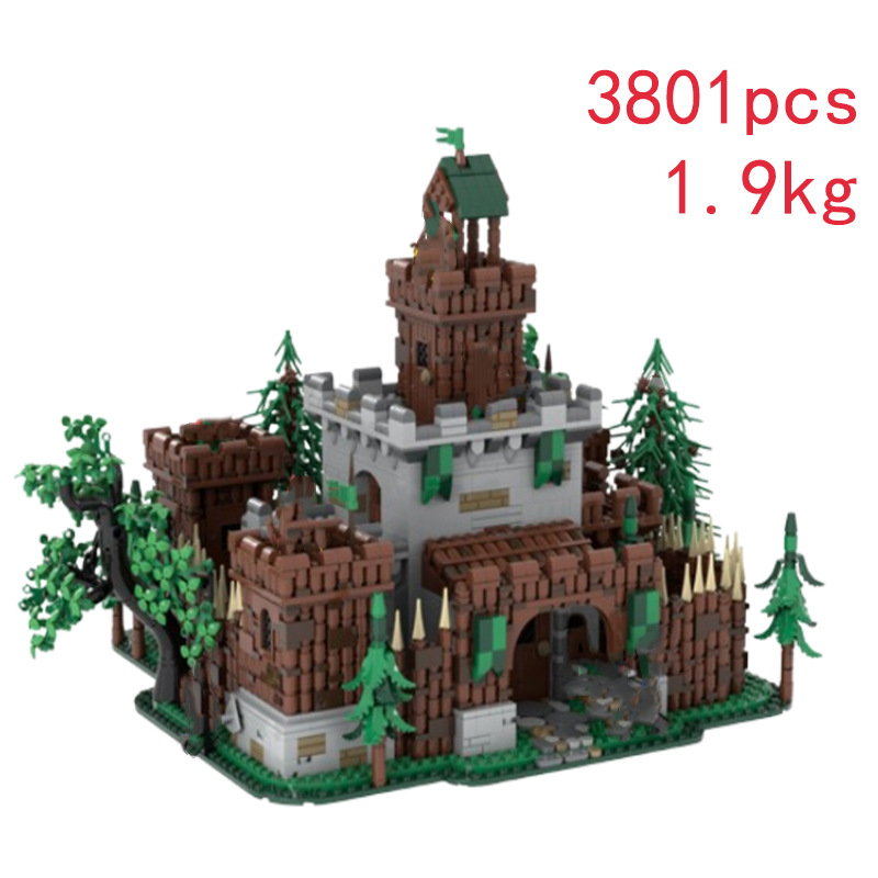 Cross-border Hot-selling In-stock MOC-235461 Small-piece Assembly Building Block Toy Castle Educational Model Decoration_voghion.com