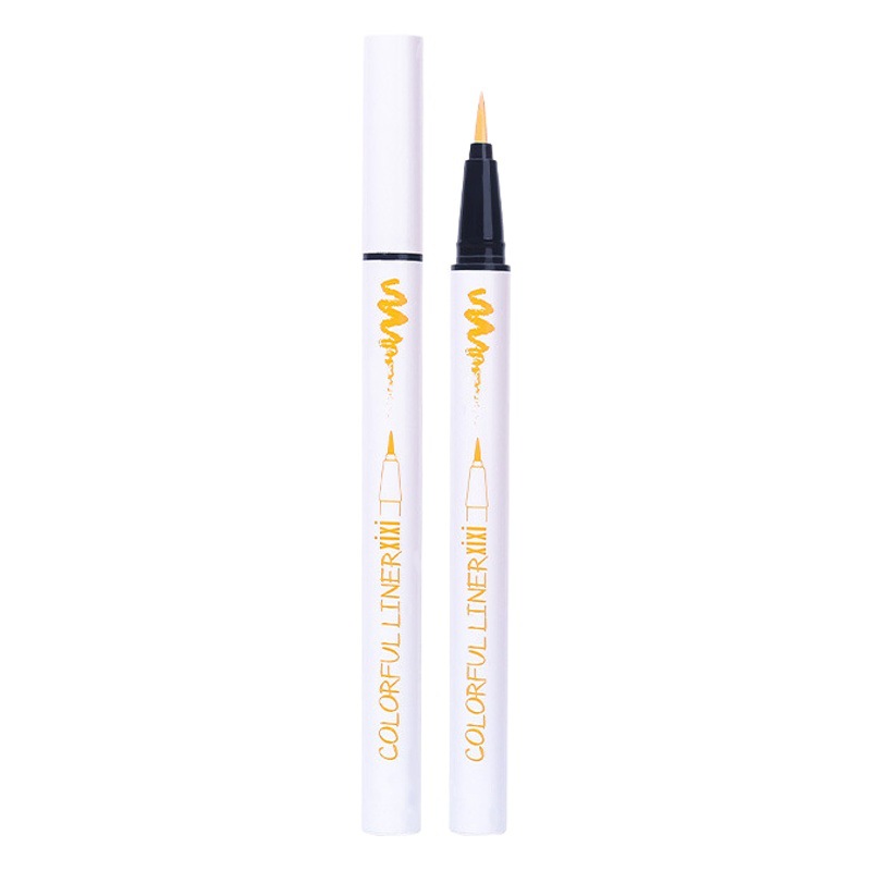 Xixi Shangcai Pretty Color Liquid Eyeliner Pen Eyeliner Pen for Female Beginners Not Easy to Smudge Liquid Eyeliner Pen Color Black