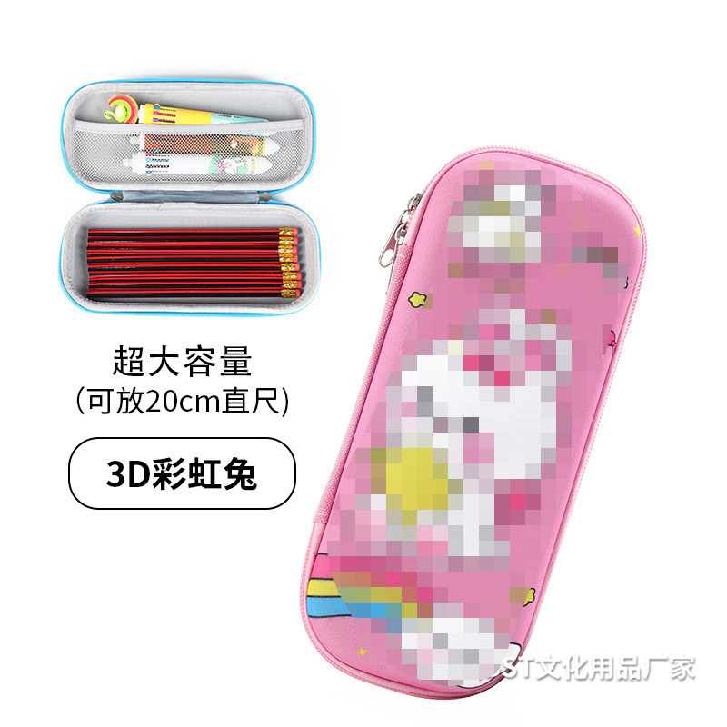 Dibujos animados astronauta EVA lápiz caso INS de dibujos animados Tridimensional resistente a la caída 3D caja de lápiz de gran capacidad caja de lápiz de estudiante caja de papelería