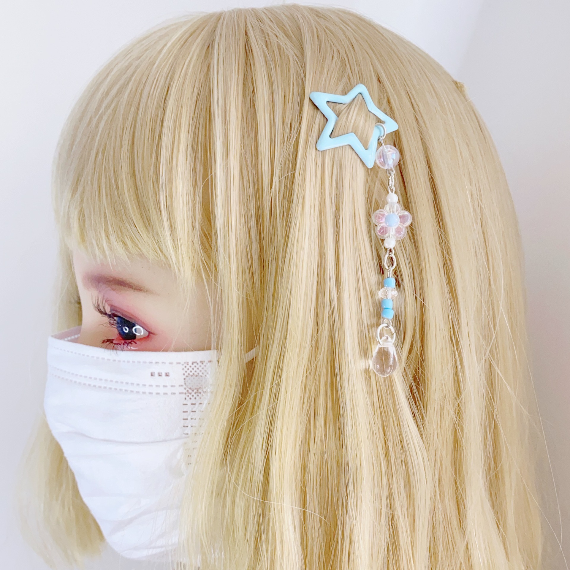 8g Weight Charm Hair Clips Hair Accessories Type 1 Piece Quantity Holiday, Street Occasion Alloy Material Pentagram Pattern All Seasons Season Women's Gender IG Style, Cute, Sweet Style IG Style Cute Sweet Women's Pentagram Alloy Charm Hair Clips 13