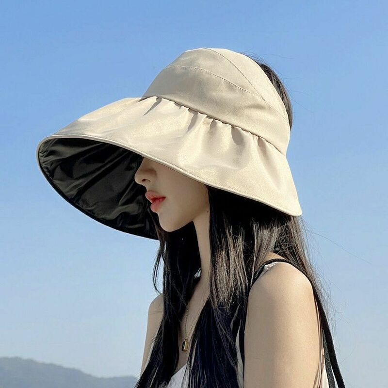 Women's Roof Sunshade Hat Spring and Summer Ultraviolet Vacent Top All-Match Internet Celebrating Fashion Western Style Round Face Sunscreen Sunshade Hat Women's Roof Sunshade Hat Spring and Summer Ultraviolet Vacent Top All-Match Internet Celebrating Fashion Western Style Round Face Sunscreen Sunshade Hat