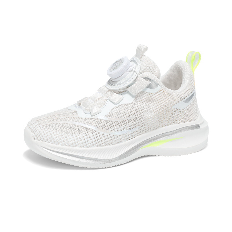 Zapatillas de Running con Cierre Giratorio para Niños de Malla Transpirables para Pista