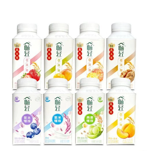 Йогурт Чанцзинь с пробиотиками, ферментированный молочный овсянка, фиолетовые рисовые шарики