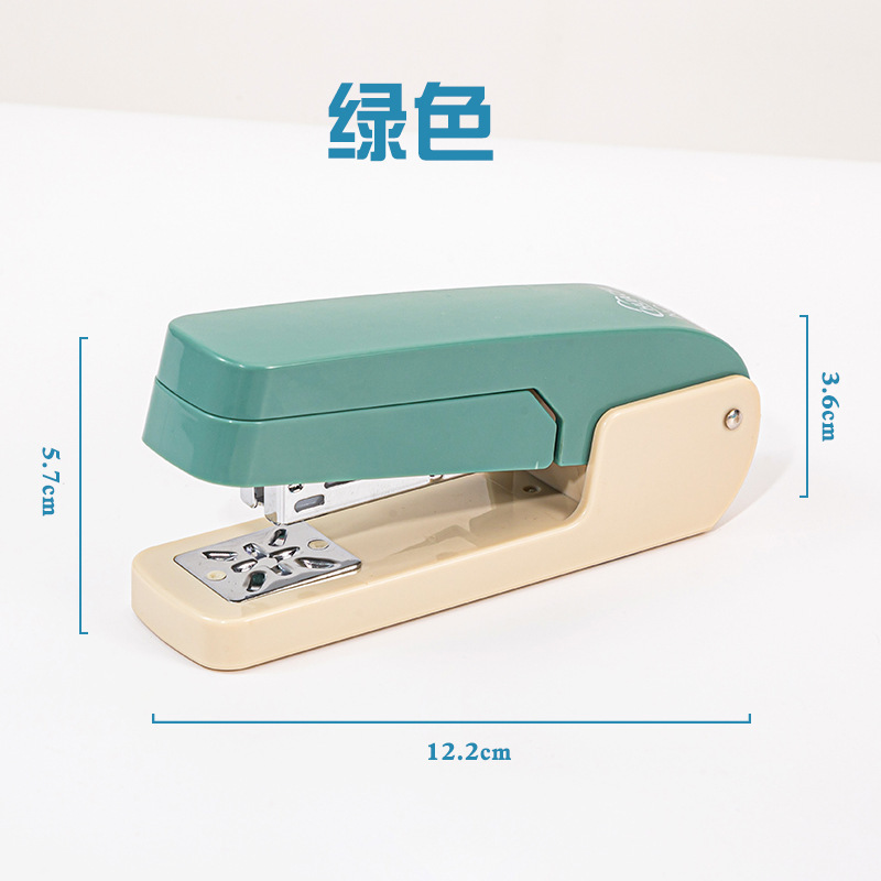 办公学习360旋转订书机省力型办公学生起钉器高颜值12号钉订书器|undefined